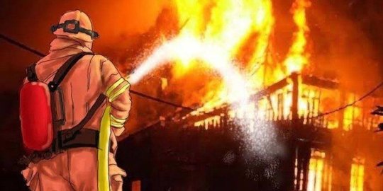 Emosi Usai Cekcok dengan Orang Tua, Pria 22 Tahun di Bandung Bakar Rumah Sendiri hingga Tiga Rumah Ludes