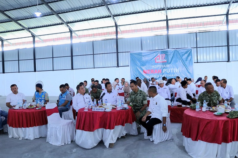 Bupati Nagan Raya Resmikan Operasional Koperasi Merah Putih di Desa Ujong Fatihah, Targetkan Penguatan Ekonomi Desa