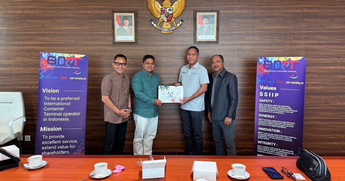 PT Kaltim Kariangau Terminal Belajar Pengelolaan Terminal Peti Kemas ke BNCT Belawan, Ini Fokus Diskusinya