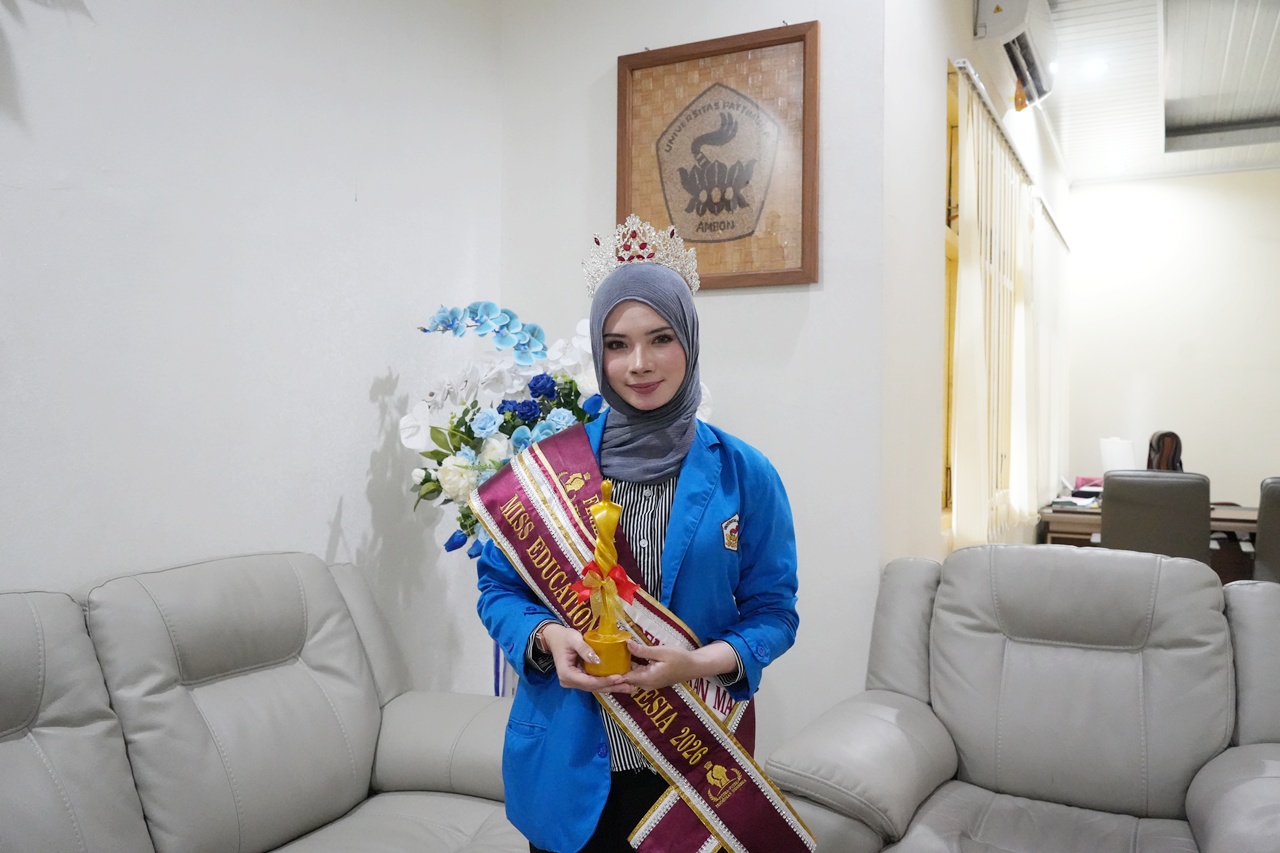 Mahasiswi Unpatti Hafizah Nuraini Djauhar Raih Gelar Miss Education Indonesia 2026, Usung Isu Pemerataan Pendidikan di Kepulauan Maluku