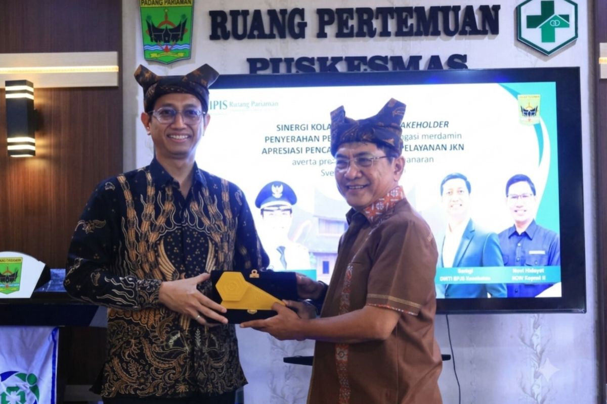 Tradisi Badoncek Perantau Jadi Jurus Padang Pariaman Genjot Kepesertaan JKN, Capai 91,13 Persen