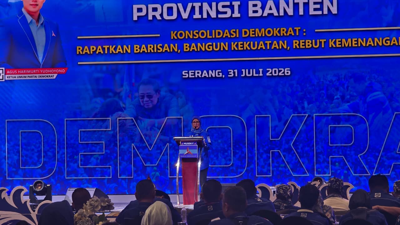 Musda Demokrat Banten V Digelar di Serang, Iti Octavia Jayabaya Calon Tunggal Ketua DPD Periode 2026-2031