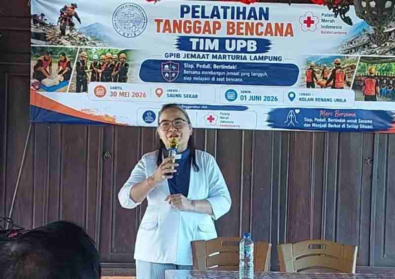 Satgas PB GPIB Marturia Lampung Latih 30 Jemaat Tanggap Bencana, Siap Siaga Hadapi Krisis
