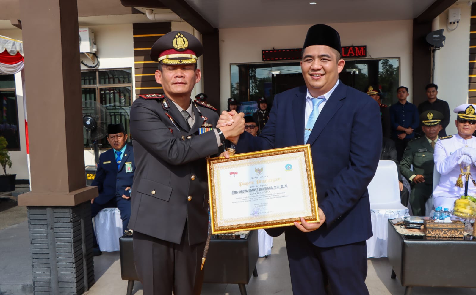 Bupati Bintan Roby Kurniawan Apresiasi Dedikasi Polres Bintan di Hari Bhayangkara ke-80, Tema Pengabdian untuk Masyarakat