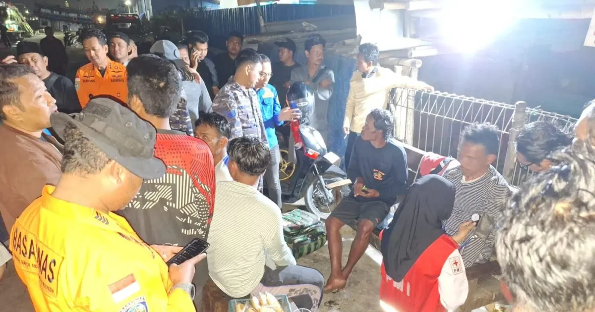 KM Anugerah Laut 3 Terbalik di Perairan Utara Tegal, 10 Nelayan Selamat, 2 Awak Termasuk Nahkoda Hilang