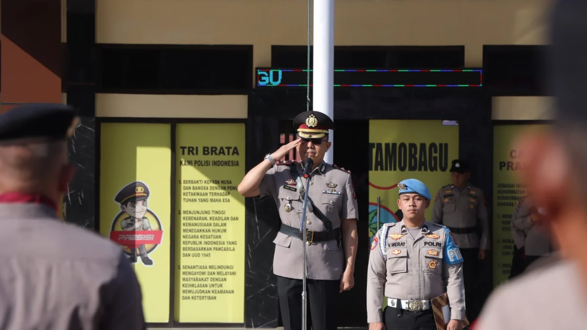Polres Kotamobagu Peringati Hari Juang Polri 2026, Wakapolres Tekankan Pelayanan Publik yang Humanis dan Akuntabel