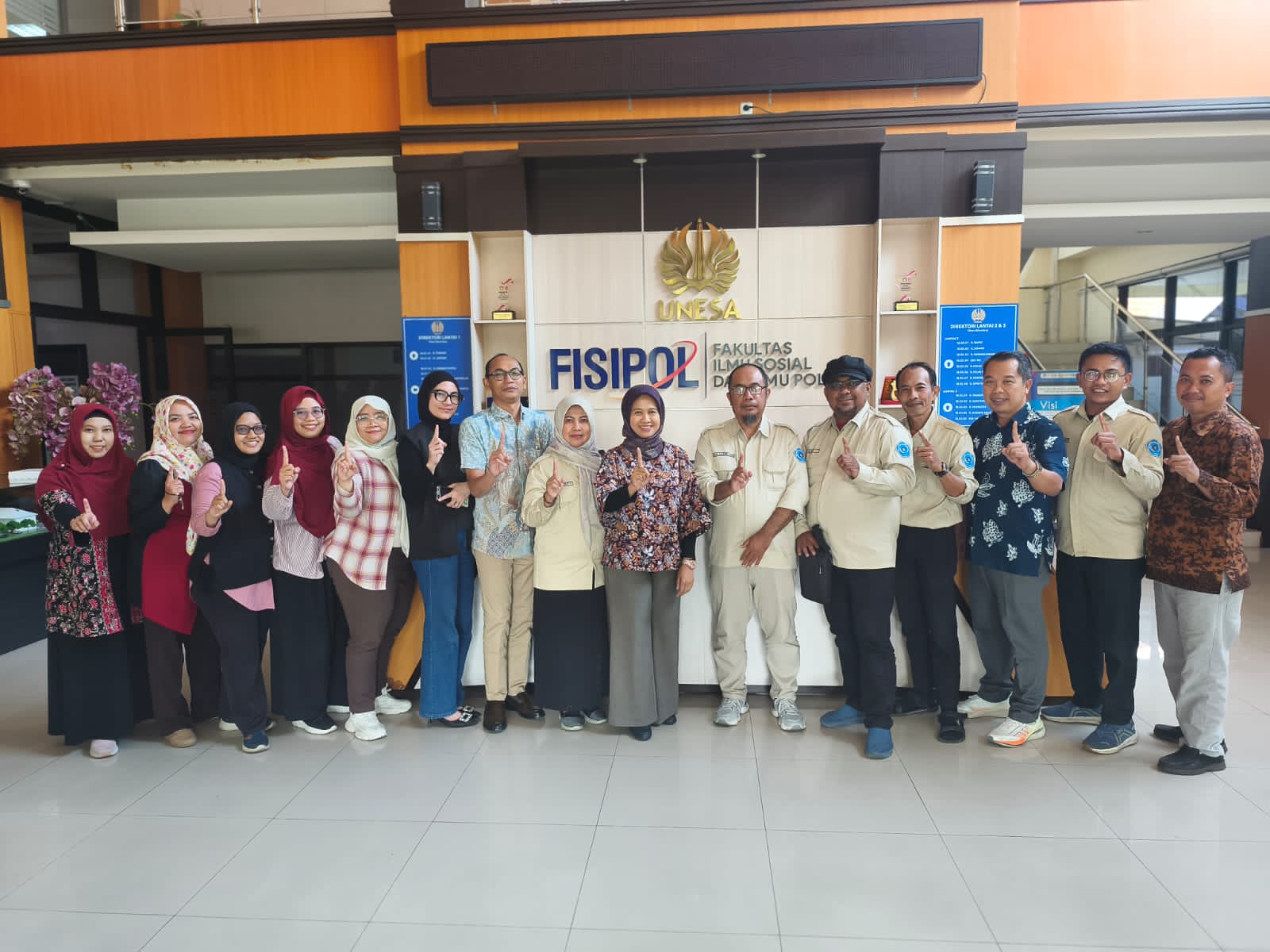 Fisip Unismuh Palu Jajaki Kerja Sama dengan Fisipol Unesa, Fokus pada Riset Bersama dan Pertukaran Mahasiswa
