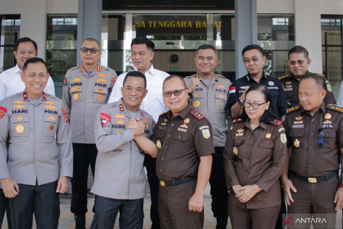 Kapolda NTB Temui Kajati Bahas Penguatan Sinergi Usai Kasus Hukum Pejabat Tinggi di Dua Lembaga