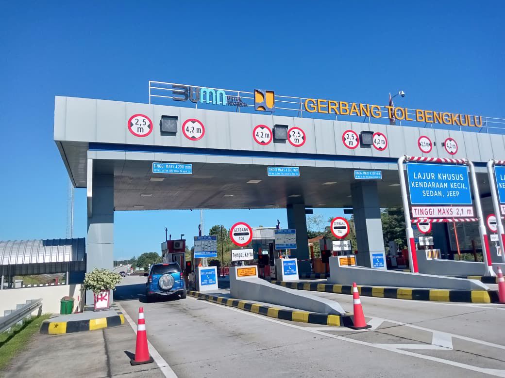 Lonjakan Trafik Tol Bengkulu–Taba Penanjung Tembus 25,66 Persen Selama Libur Panjang Iduladha dan Waisak