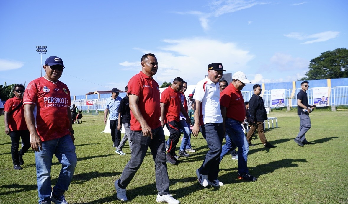 Kota Tidore Kepulauan Resmi Tuan Rumah Festival Sepak Bola Piala Presiden U-10 dan U-12, Dua Tim Terbaik Melaju ke Yogyakarta