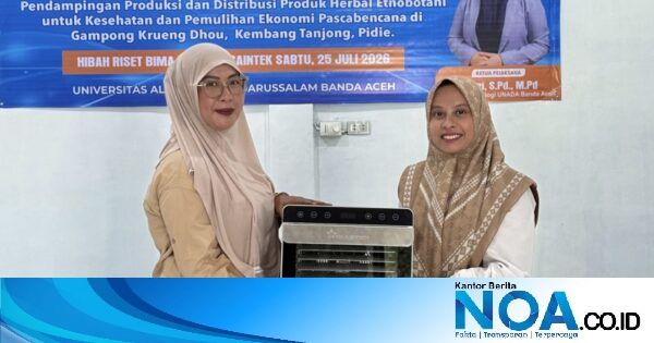 Dosen UNADA Banda Aceh Latih PKK Gampong Krueng Dhou Produksi Herbal Bernilai Ekonomis Pascabanjir