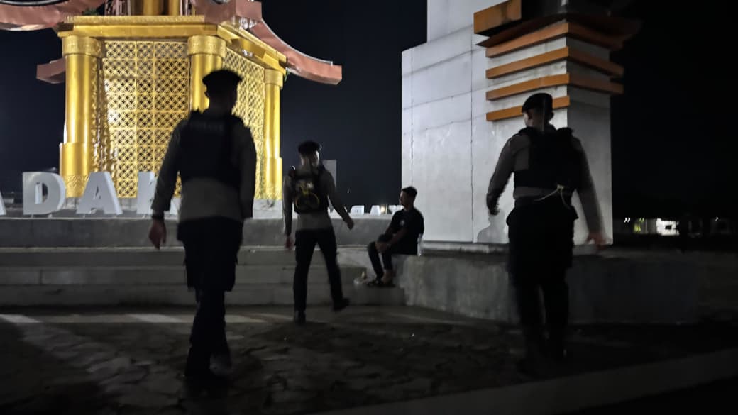 Polres Mamuju Tengah Perketat Patroli Malam di Topoyo, Sasar SPBU hingga Kawasan Perkantoran