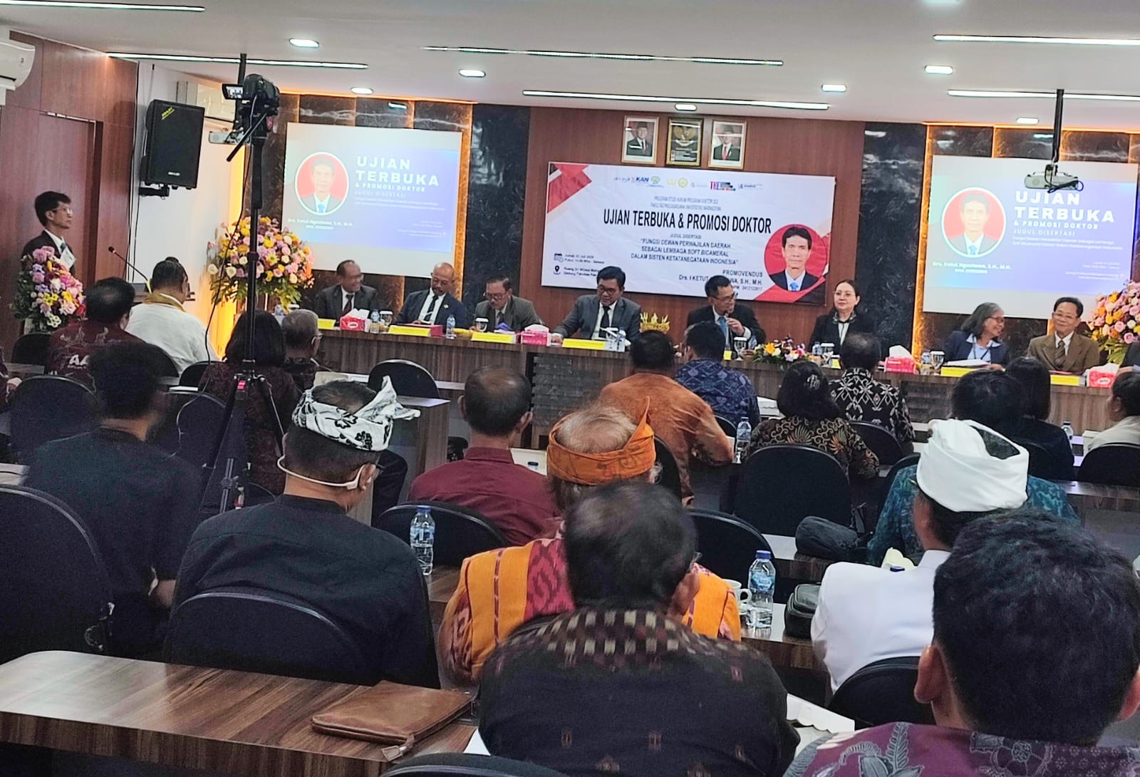 Advokat Senior Bali I Ketut Ngastawa Raih Doktor Hukum, Usulkan Model Penguatan Fungsi DPD di UUD 1945