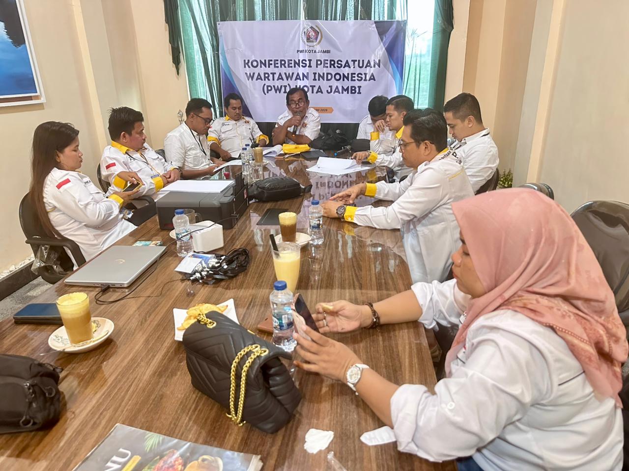 Irwansyah Kembali Pimpin PWI Kota Jambi untuk Periode Kedua, Terpilih Secara Aklamasi