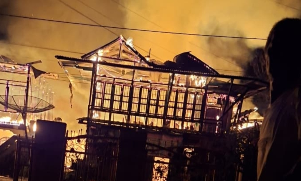 Kebakaran di Empat Lawang Hanguskan 6 Rumah, Kerugian Capai Rp 1,2 Miliar
