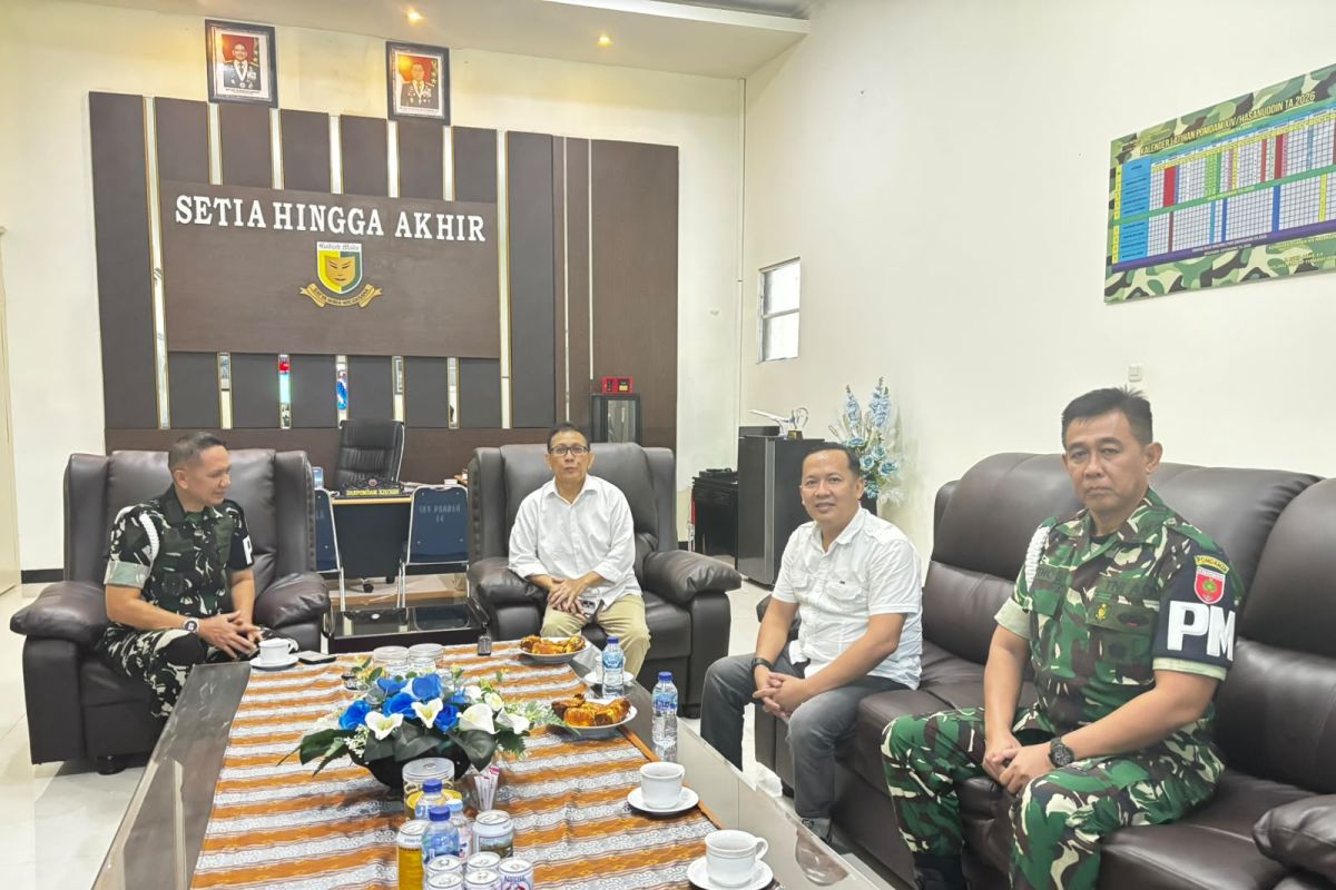 Ketua PWI Sulsel Terpilih Suwardi Thahir Sambangi Markas Pomdam XIV/Hasanuddin, Bahas Sinergi Pers dan TNI