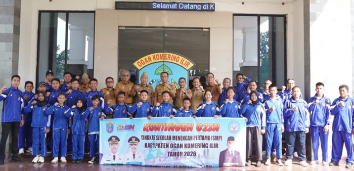 36 Atlet Pelajar OKI Siap Bertanding di O2SN Provinsi Sumsel, Targetkan Prestasi di 5 Cabang Olahraga