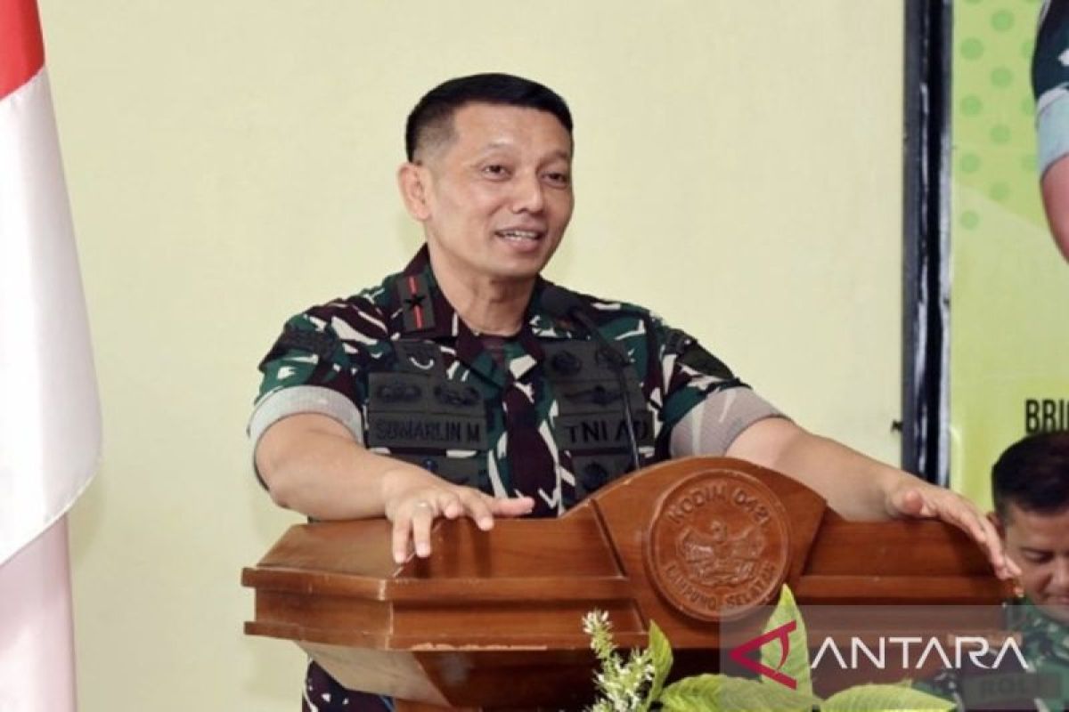 Danrem 043 Garuda Hitam Tekankan Babinsa Sosialisasikan 7 Program Pemerintah di Lampung Selatan