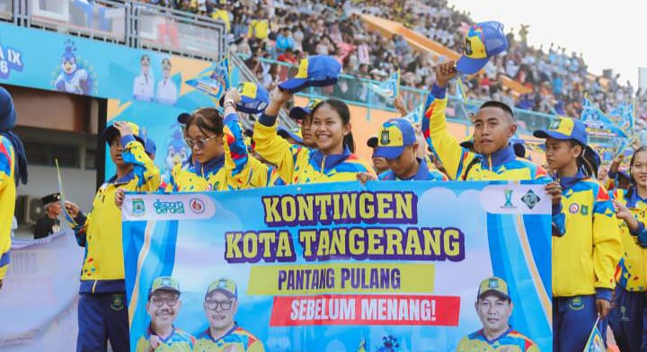 Kontingen Kota Tangerang Kunci Juara Umum Popda Banten 2026, Raih 21 Emas dari 40 Medali