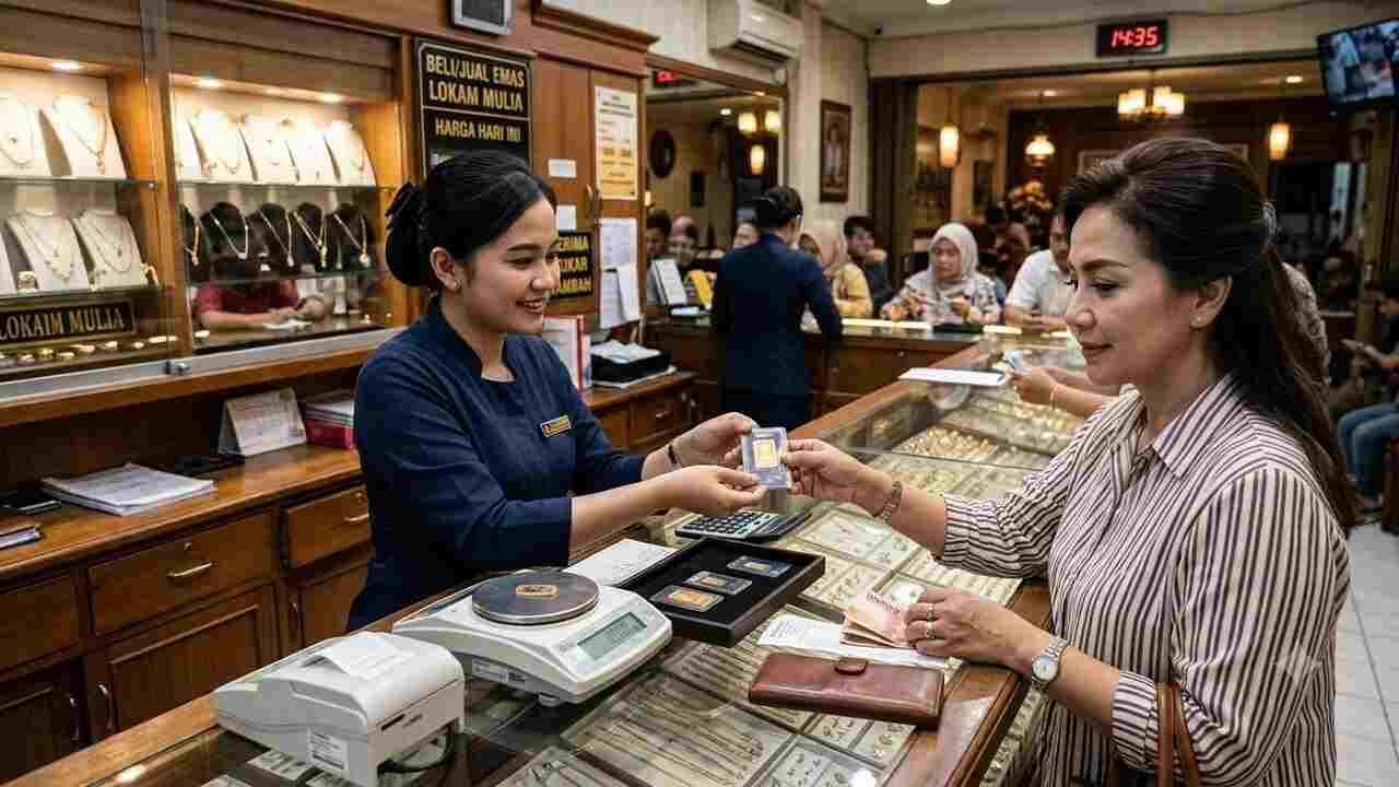 Harga Emas Antam, UBS, dan Galeri24 di Pegadaian Anjlok 14 Juli 2026; Ukuran 0,5 Gram Tembus Rp1.368.000