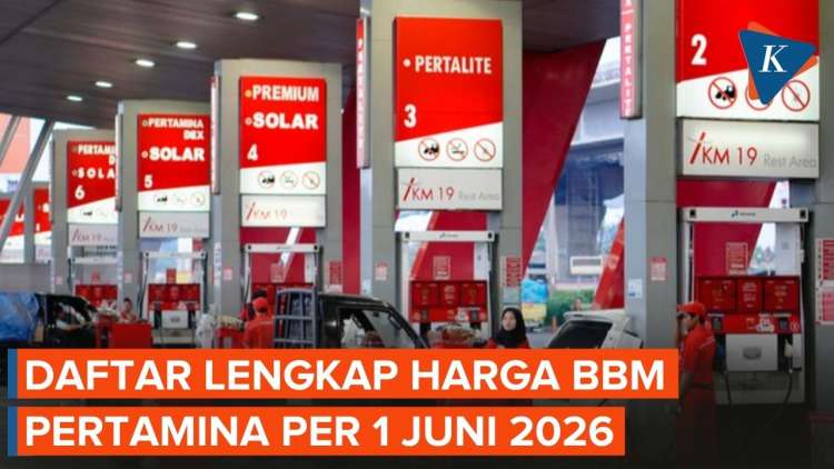 Harga BBM Pertamina Per 1 Juni 2026: Dexlite dan Pertamina Dex Turun, Pertamax Turbo Naik