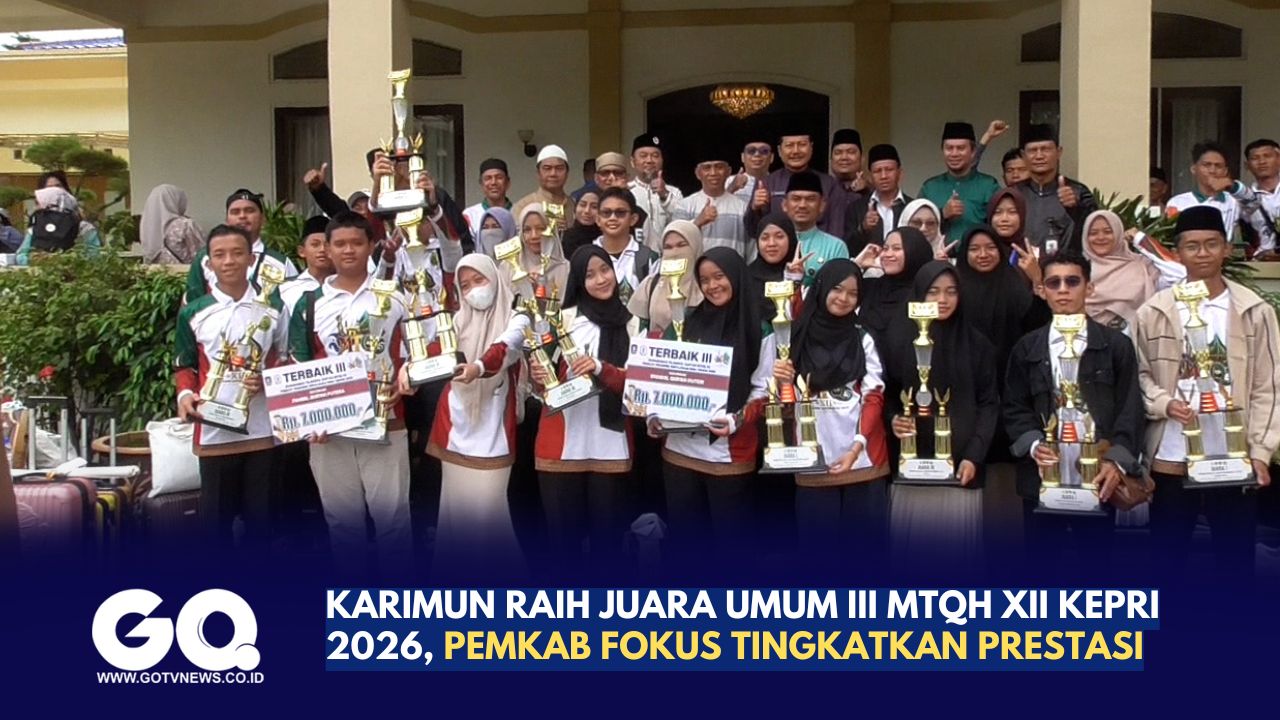 Karimun Pertahankan Juara Umum III MTQH XII Kepri 2026, Pemkab Siapkan Bonus dan Evaluasi Pembinaan