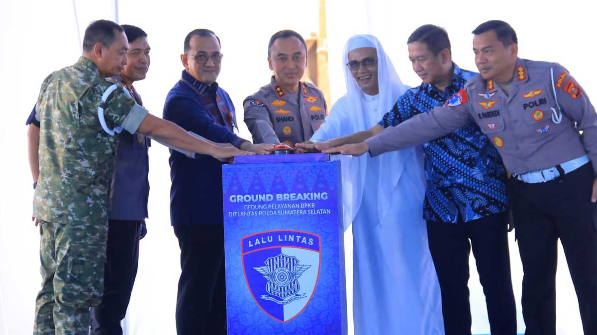 Pemprov Sumsel Resmi Hibahkan Lahan 20 Hektare untuk Gedung Pelayanan BPKB Terpadu Ditlantas Polda di Palembang