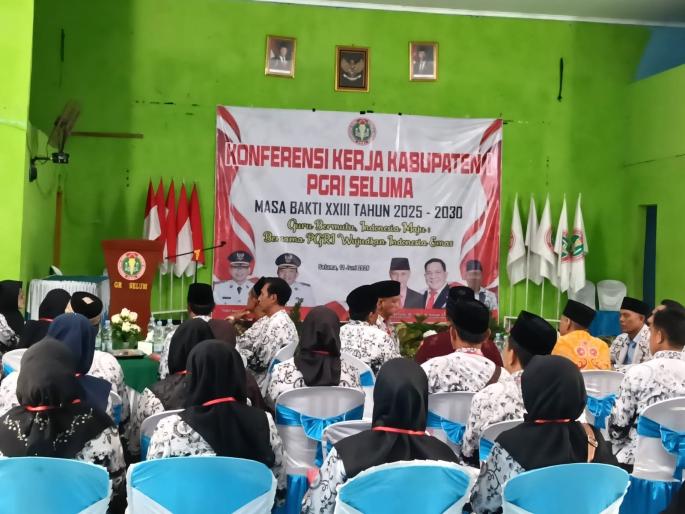 PGRI Seluma Gelar Konferensi Kerja Perdana, Rumuskan Program Pendidikan Lima Tahun ke Depan