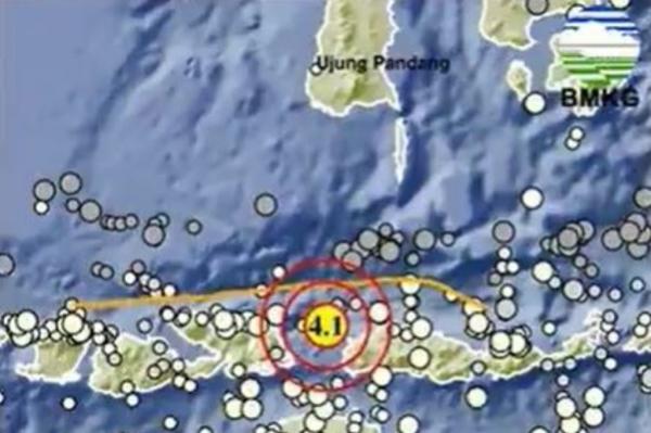 Gempa Magnitudo 4,1 Guncang Labuan Bajo NTT, BMKG Catat Kedalaman 158 Kilometer