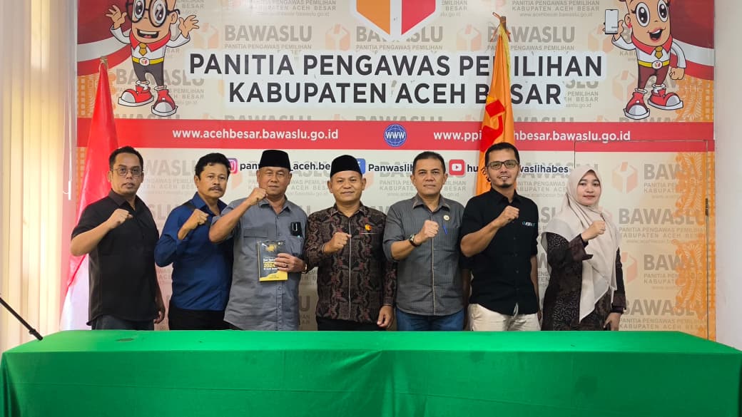 DPRD Langkat Kunjungi Bawaslu Aceh Besar, Bahas Pemisahan Pemilu Nasional dan Lokal Pasca Putusan MK