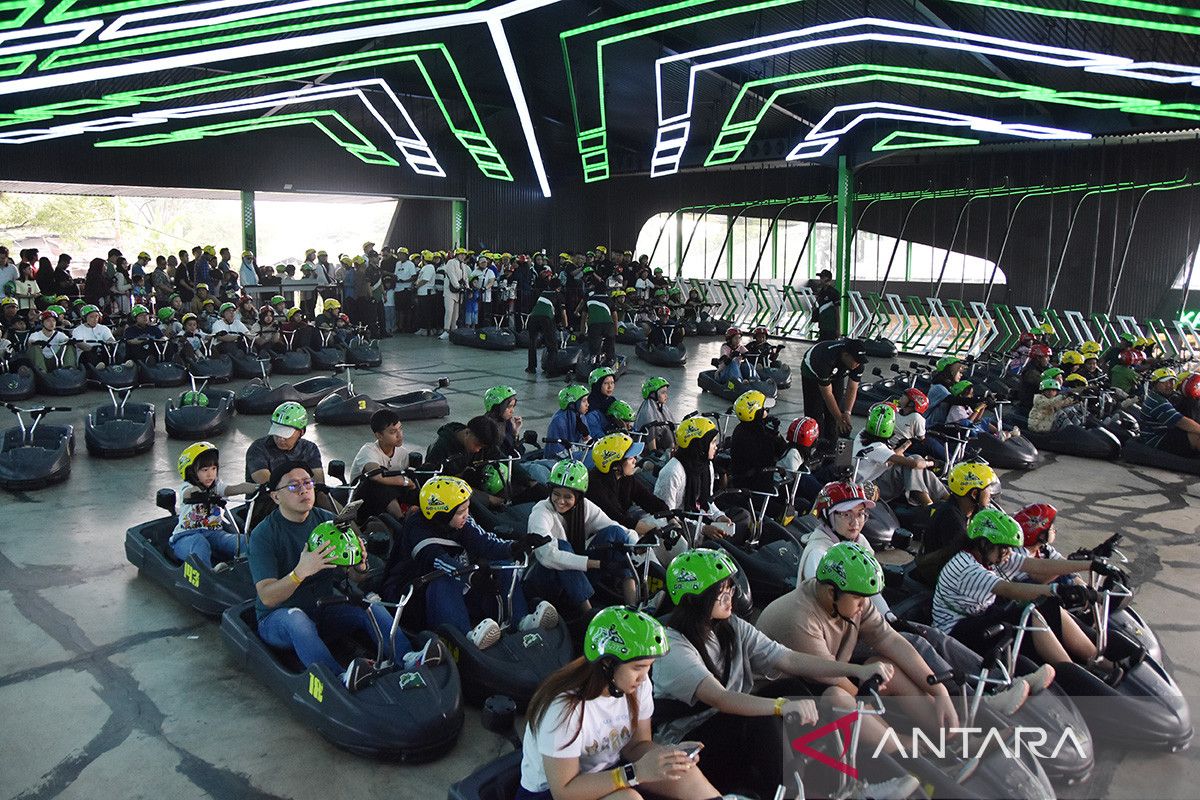 Liburan Sekolah di Puncak Bogor, Wahana Luge Kart Go-Luge Diserbu 1.000 Wisatawan per Hari