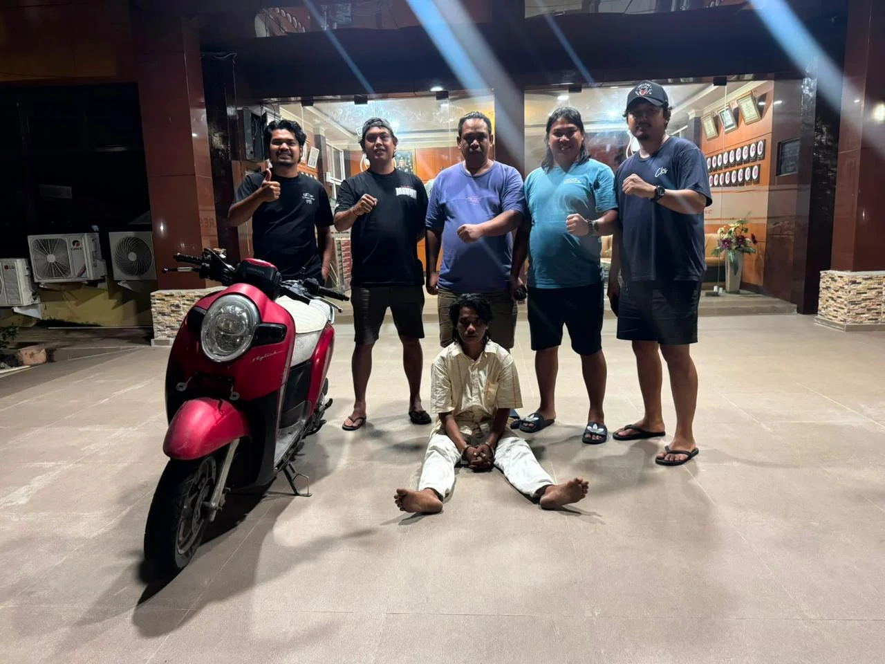 Residivis Curanmor di Padang Dibekuk Tim Opsnal Polresta, Satu Unit Honda Scoopy Hasil Curian Diamankan