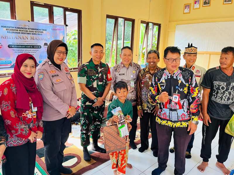 35 Anak di Mentawa Baru Hulu Kotim Ikuti Khitanan Massal Gratis saat Libur Sekolah, Digelar di Aula Kelurahan
