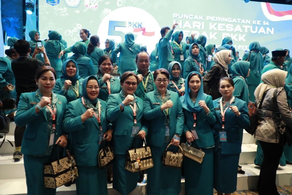 TP PKK Kalimantan Utara Ikuti Puncak HKG ke-54 di Makassar, Komitmen Perkuat Pemberdayaan Keluarga