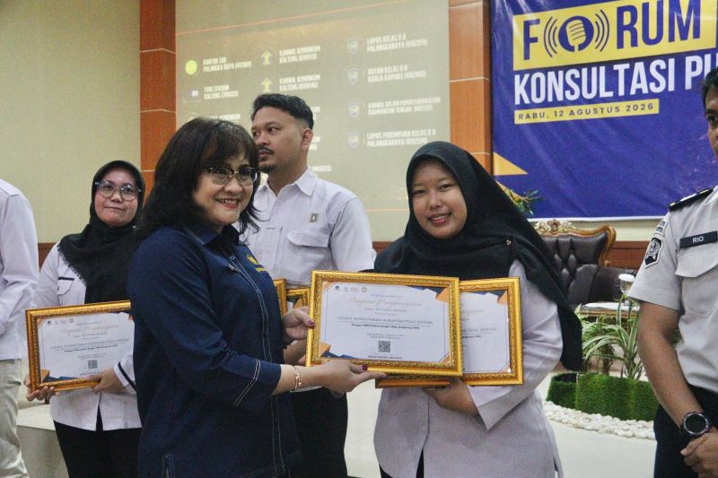 Enam DIPA Kanwil Kemenkum Kalteng Raih IKPA Sempurna 100, Satu Unit Kantongi Predikat Laporan Keuangan Tercepat