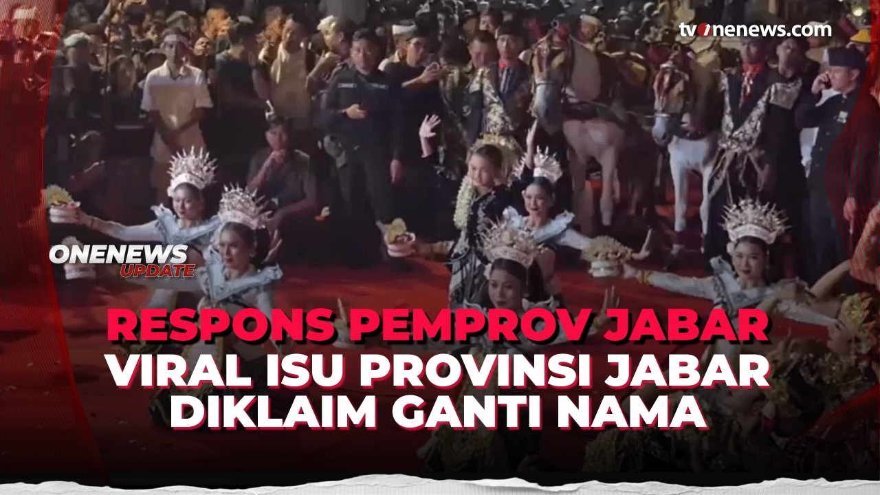 Isu Provinsi Jawa Barat Ganti Nama Jadi Tatar Sunda, Pemprov Buka Suara soal Status Administratif