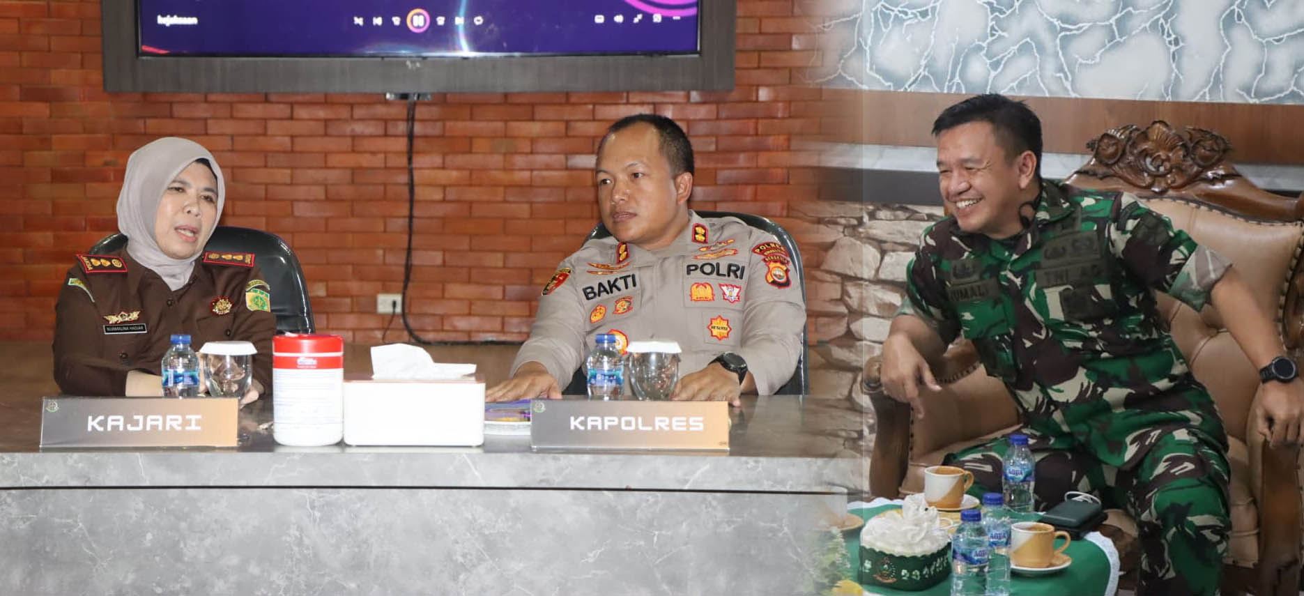 3 Petinggi Forkopimda Bengkulu Utara Ngopi Bareng Bantah Isu Keretakan, Kapolres: Hubungan Kami Solid