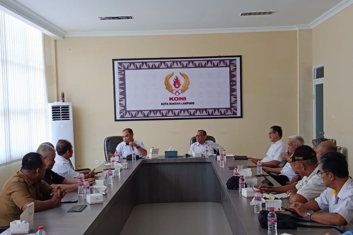 KONI Lampung Percepat Persiapan Porprov 2026, Targetkan 32 Cabang Olahraga dan Maskot Gajah dalam Empat Bulan