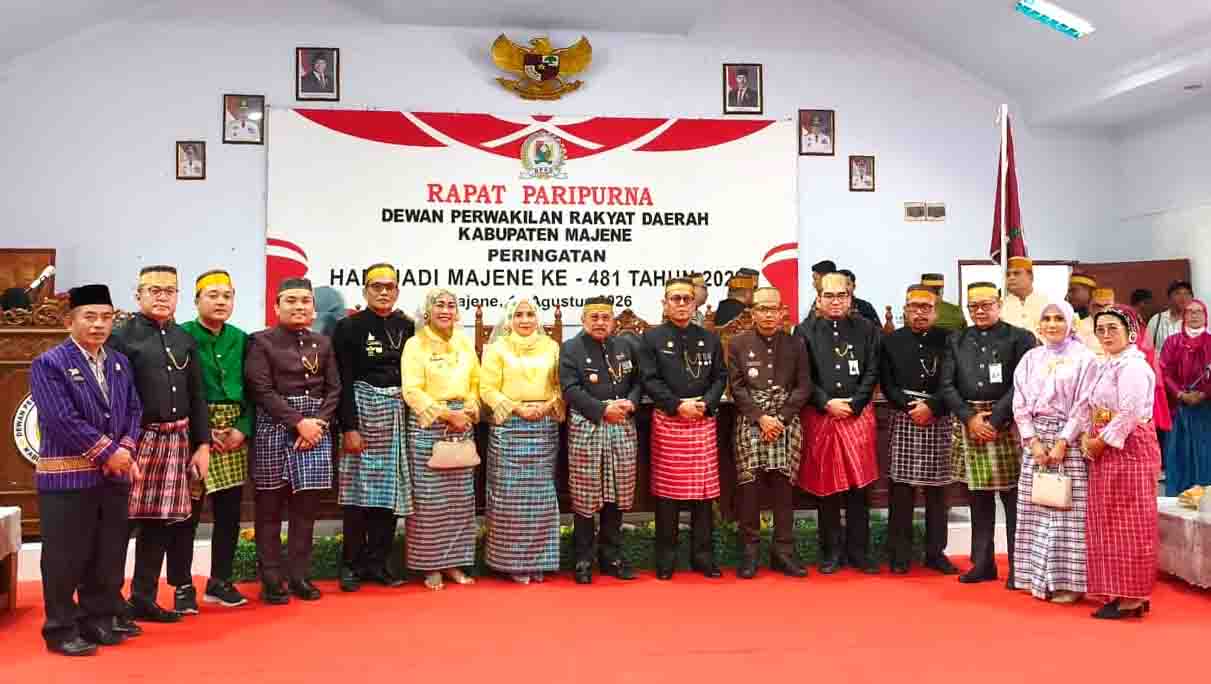 Hari Jadi ke-481 Majene: Sekda Sulbar Junda Maulana Sebut Capaian Ekonomi 4,17 Persen Modal Percepatan Pembangunan