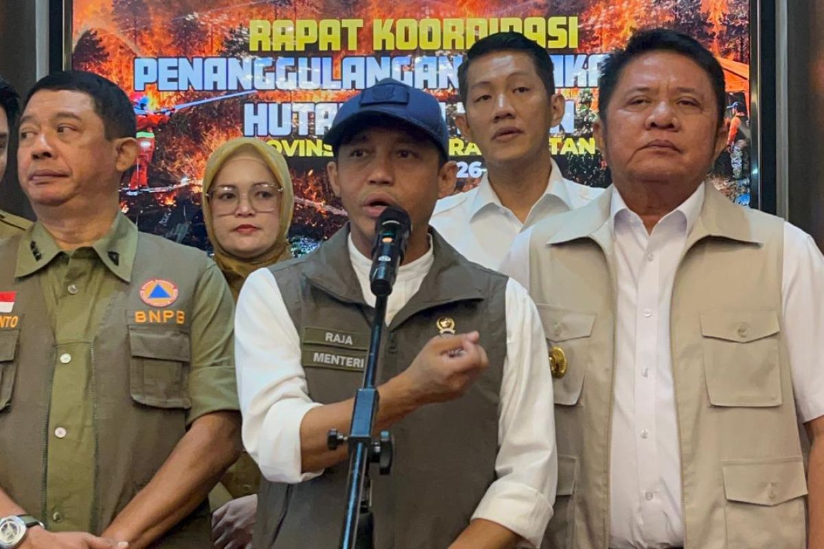 11 dari 37 Hotspot di Sumsel Terkonfirmasi Kebakaran, Menteri Kehutanan Minta Kewaspadaan Tak Turun