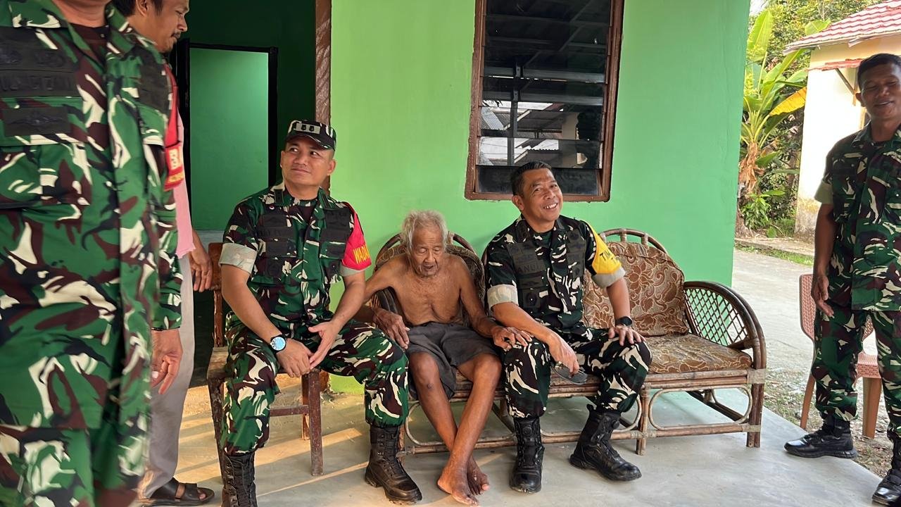 Katim Wasev TMMD Ke-129 Tinjau Rehab Rumah Karyo di Palembang, Pastikan Kualitas Hunian Layak Tepat Waktu