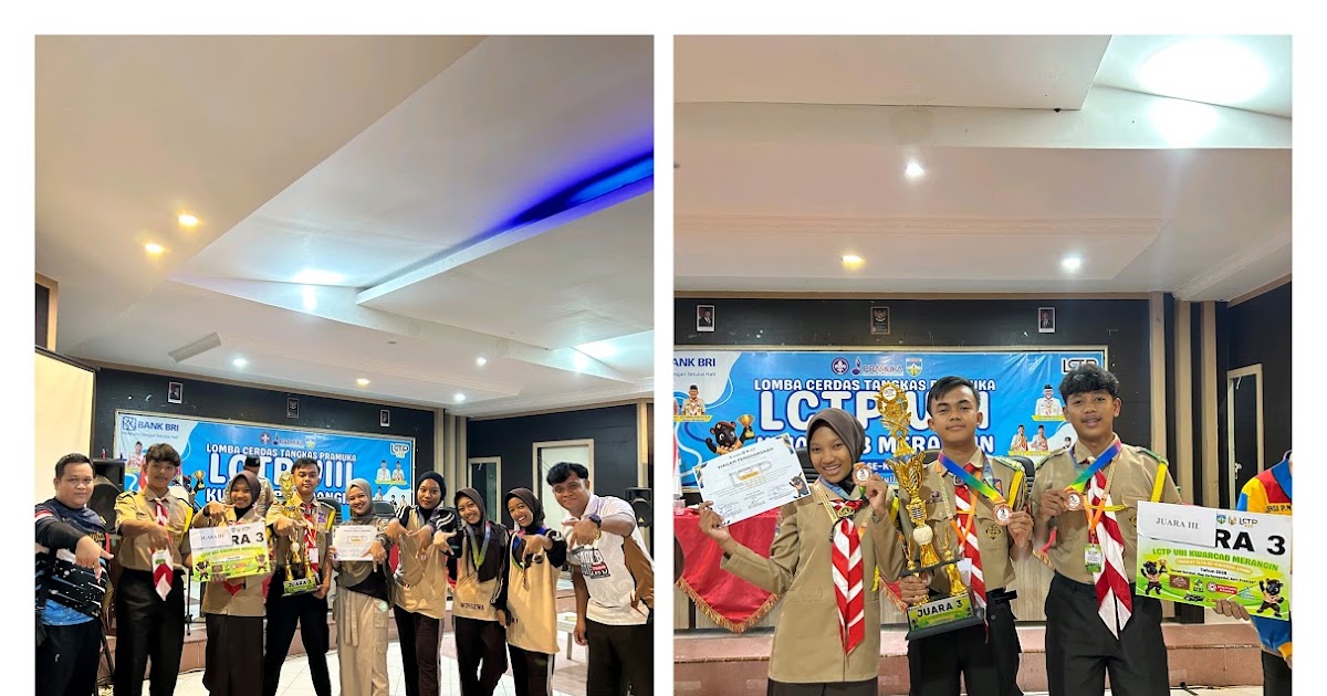 SMA Negeri 7 Tebo Raih Juara 3 LCTP Kwarcab Merangin, Tiga Siswa Tampil Konsisten dari Penyisihan hingga Final