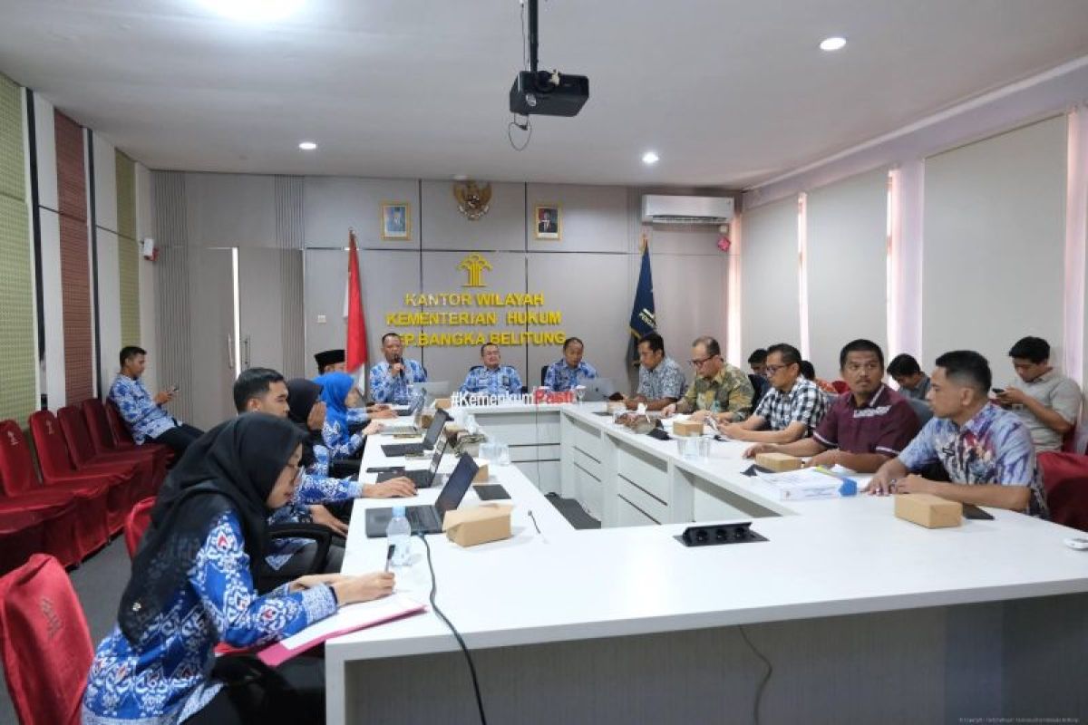 Pemprov Babel dan Kemenkum Harmonisasi Tiga Ranperda Strategis: Pajak Daerah, Pertambangan Mineral, hingga Reformasi Birokrasi