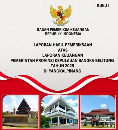 BPK Temukan 74 Aset Rp16,1 Miliar Milik Pemprov Bangka Belitung Tak Jelas Keberadaannya, Kelebihan Bayar Proyek Juga Terungkap