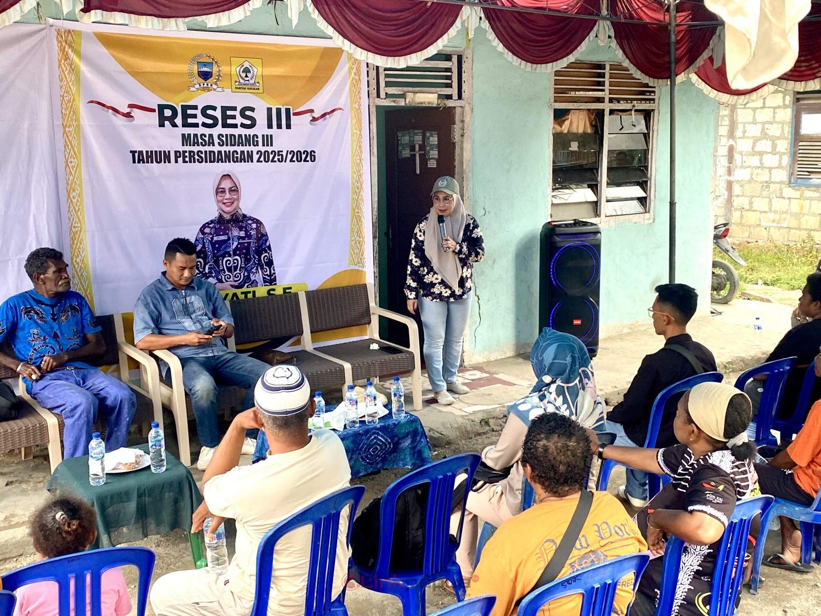 Reses di Arkuki, Wakil Ketua DPRK Manokwari Suriyati Gandeng BPJS Kesehatan Atasi Keluhan Biaya Berobat Warga