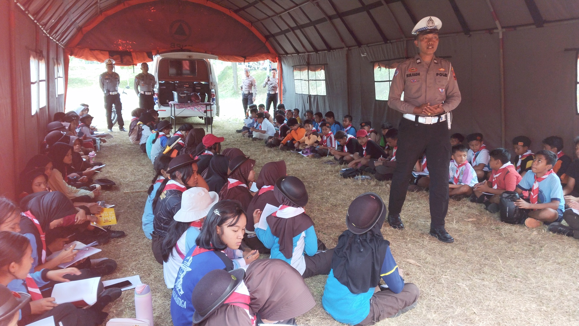 1.400 Siswa SD dan SMP di Salatiga Ikuti Jambore Ranting 2026, Disisipi Edukasi Lalin dan Kebencanaan