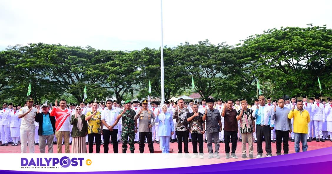 Wagub Gorontalo Idah Syahidah Dorong Pelajar Bangun Karakter Lewat Lomba Baris-Berbaris 2026