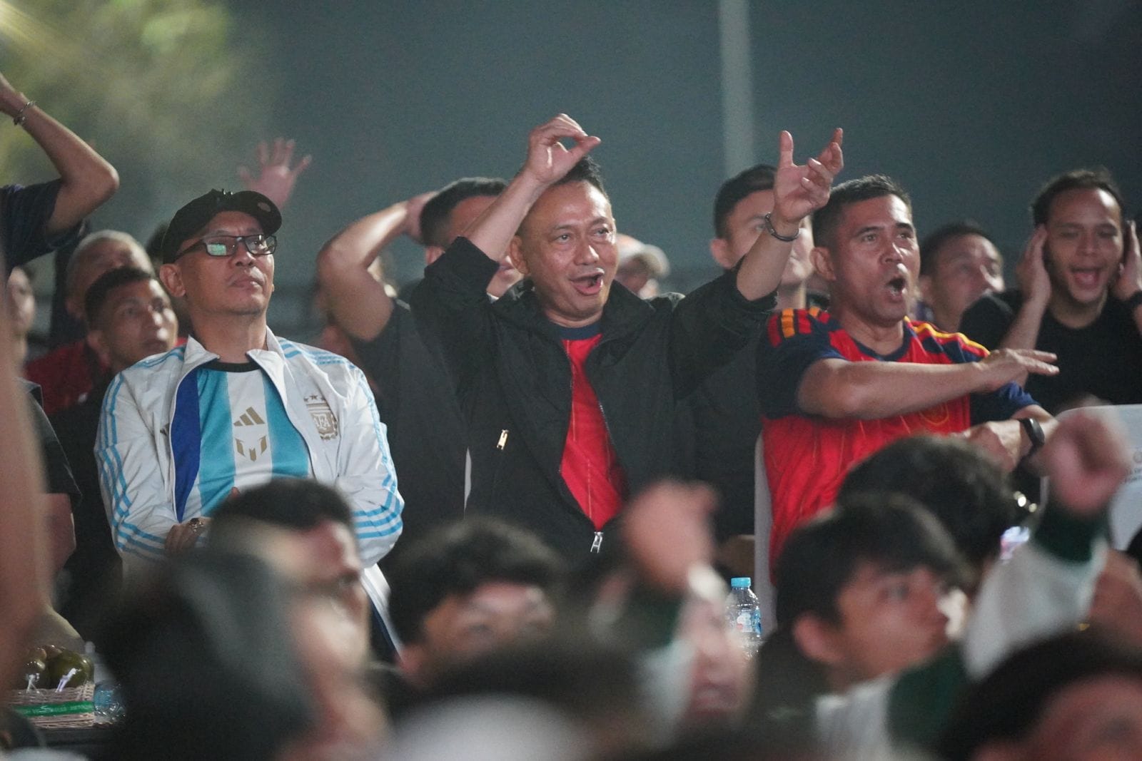 Nobar Final Piala Dunia 2026 di Pontianak, Ribuan Warga Padati Jalan Rahadi Oesman hingga Larut Malam