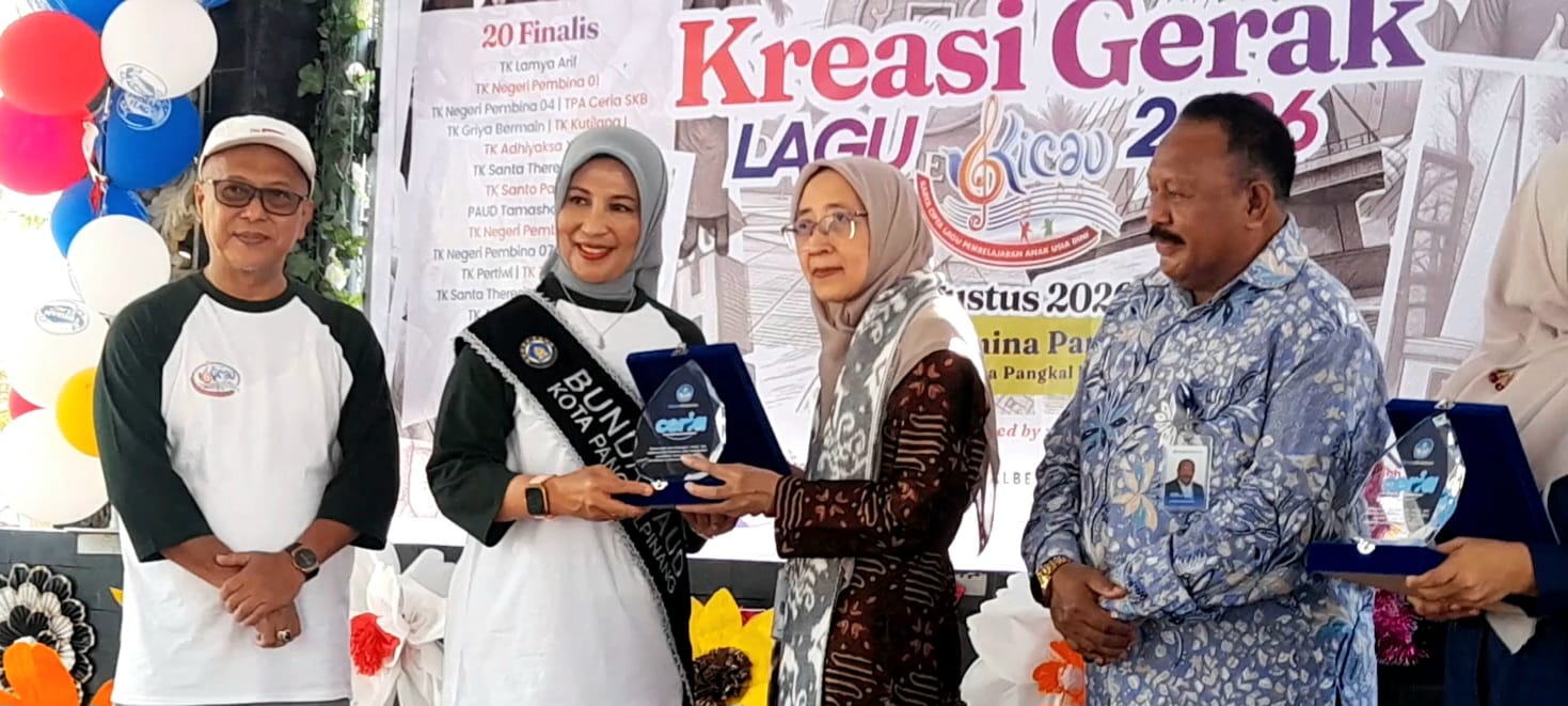 20 Kelompok PAUD se-Pangkalpinang Tampil di Grand Final Lomba Gerak Lagu KICAU 2026, Bunda PAUD Soroti Metode Belajar