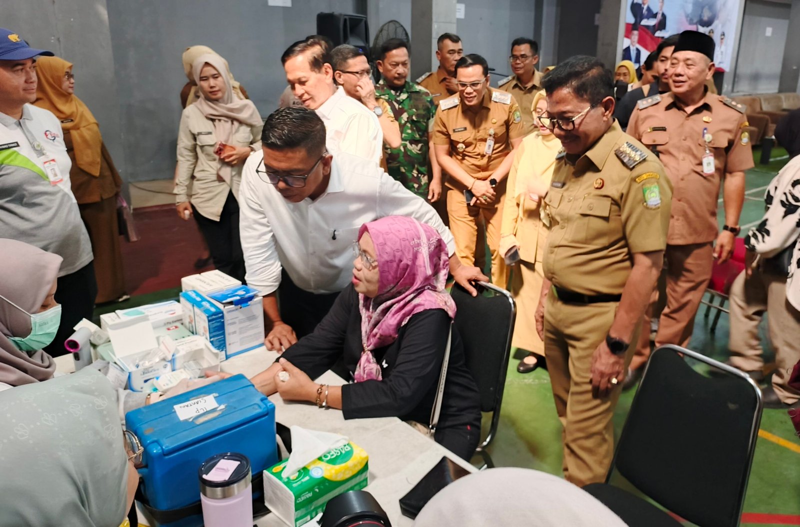 Gubernur Banten Andra Soni Tinjau Cek Kesehatan Gratis di Kota Tangerang, Target 46 Persen Dikejar Hingga Desember